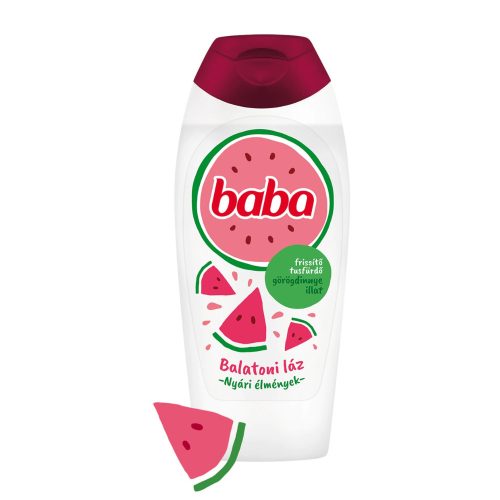 Baba frissítő tusfürdő görögdinnye illattal 400 ml