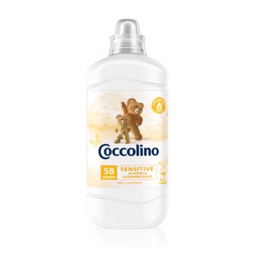 Coccolino öblítő Sensitive Almond & Cashmere Balm 58mosás 1450ml