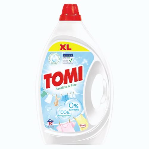 Tomi Sensitive & Pure mosógél, 54 mosás